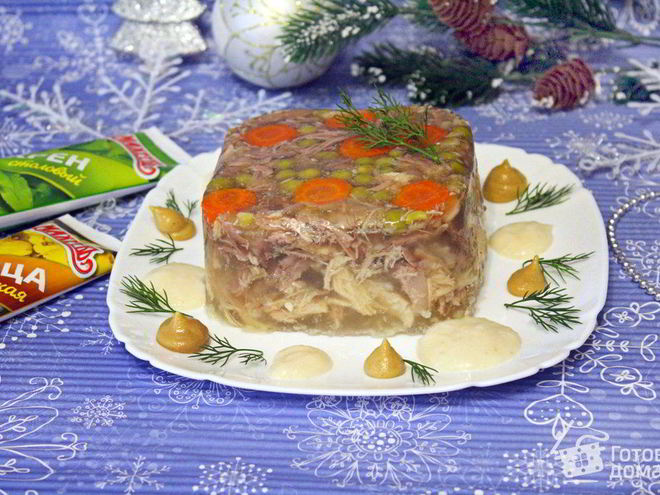 Рецепт холодца в мультиварке