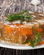 Куриный холодец с желатином