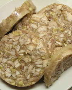 Куриный холодец в бутылке