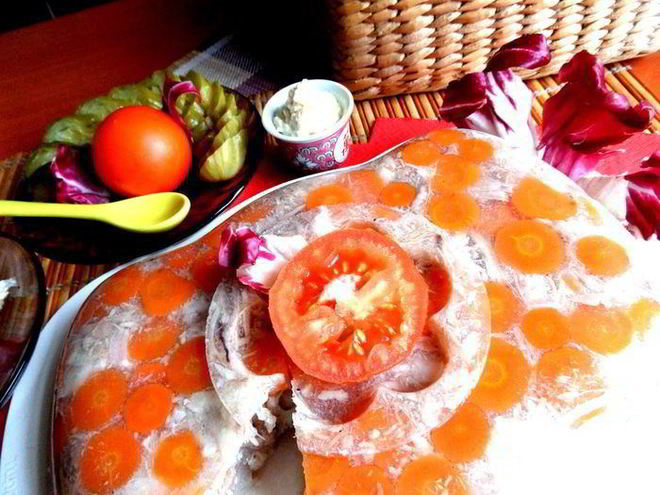 Рецепт нежного холодца