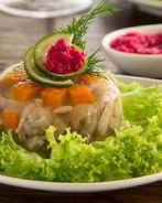 Праздничный холодец из свинины