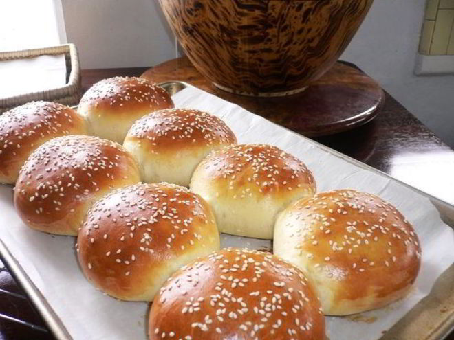 Рецепт булочек для гамбургеров и хотдогов