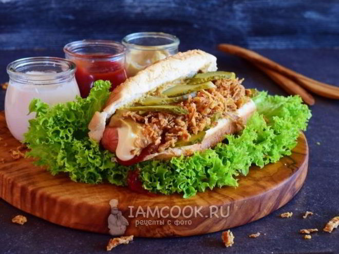 Рецепт датского хот-дога