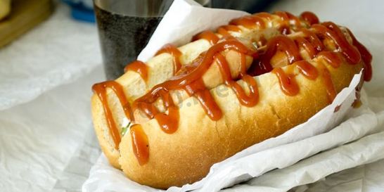 Домашний хот дог в дрожжевом тесте