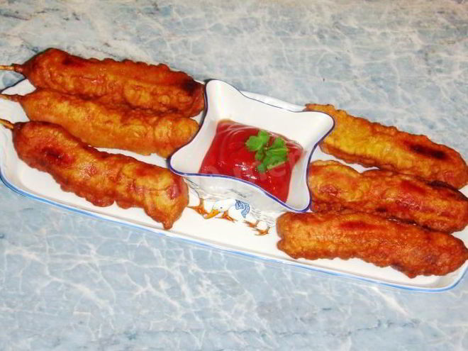 Рецепт хот-дога бенгальские огни