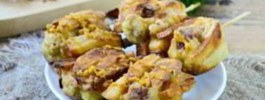 хот дог из картошки фри. Шаг 8