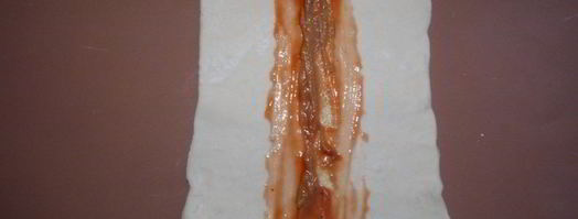 хот-дог из слоеного теста. Шаг 5