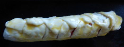 хот-дог из слоеного теста. Шаг 8