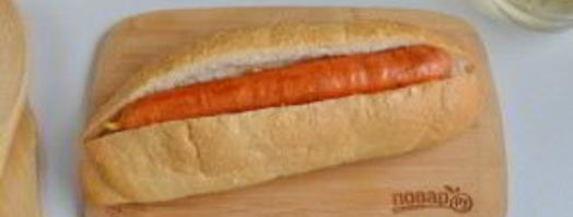 хот-дог морковка. Шаг 10