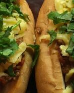 Хот-дог с чили