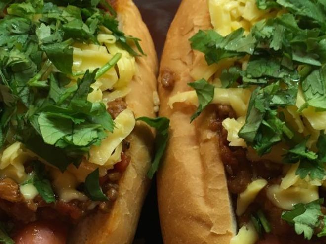 Рецепт хот-дога с чили