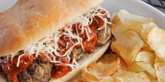 Хот-дог с фаршем