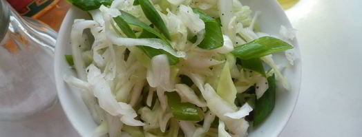 хот-дог с капустным салатом. Шаг 3