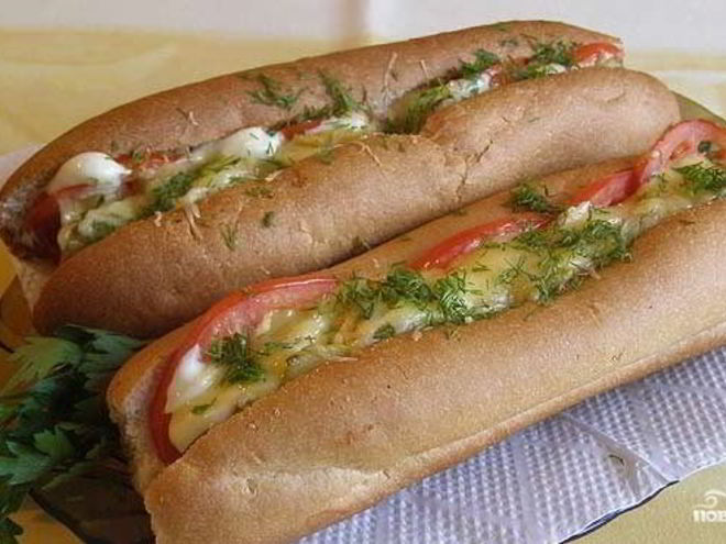 Рецепт хот-дога с капустой