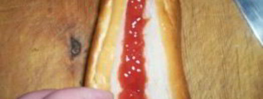 хот-дог с капустой. Шаг 4