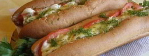 хот-дог с капустой. Шаг 9