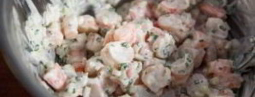 хот-дог с креветками. Шаг 3