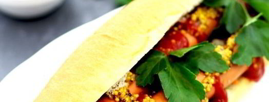 хот-дог с квашеной капустой. Шаг 9