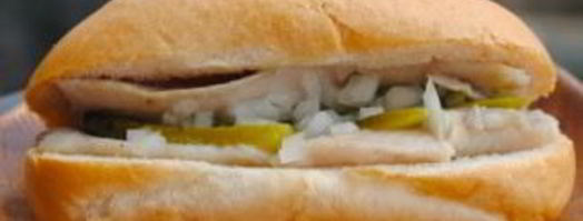 хот-дог с селедкой. Шаг 6