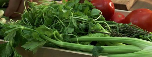 хот-дог с сердцем индейки, овощами и брынзой. Шаг 6