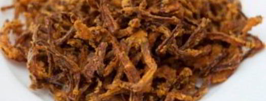 хот-дог с жареным луком. Шаг 6