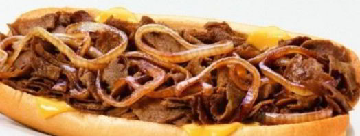 хот-дог с жареным луком. Шаг 8