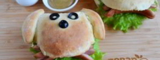 хот-дог собака-кусака. Шаг 12