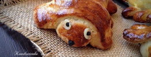 хот-дог такса. Шаг 12