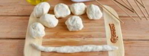 хот-дог торнадо. Шаг 6