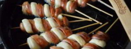 хот-дог торнадо. Шаг 9