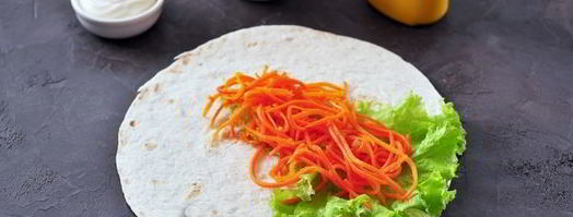 хот-дог в лаваше. Шаг 7