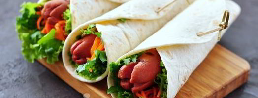 хот-дог в лаваше. Шаг 11