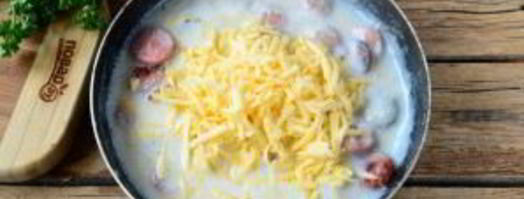 хот-дог в луковых колечках. Шаг 6