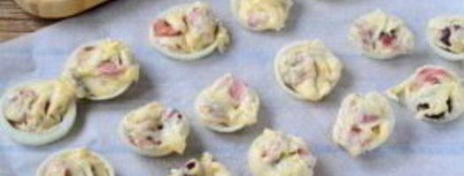 хот-дог в луковых колечках. Шаг 9