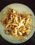 Хрустящий лук для хот-догов