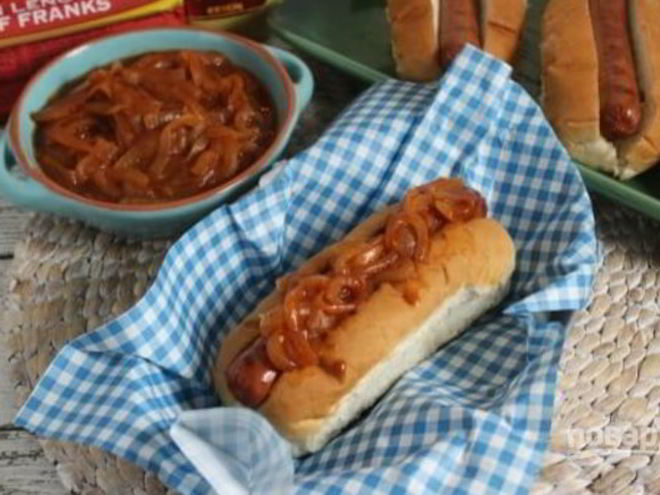 Рецепт лука для хот-догов