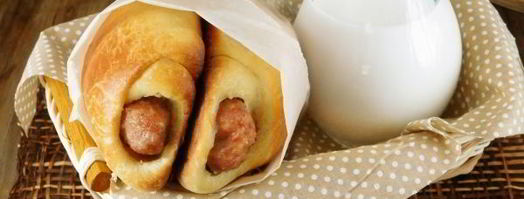 новогодний хот-дог с фаршем. Шаг 24