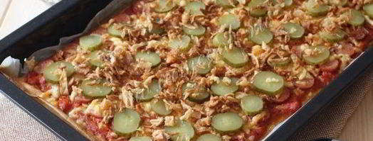 пицца хот-дог. Шаг 13