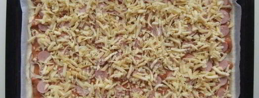 пицца хот-дог. Шаг 9