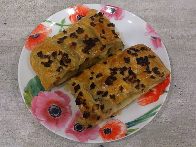 Рецепт плетеного хот-дога