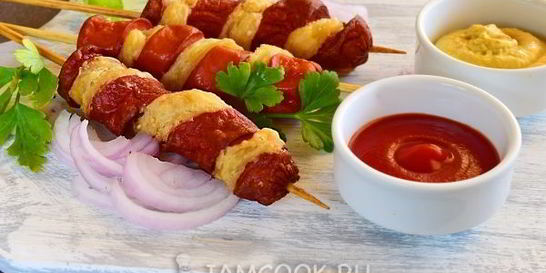 Слоеный хот-дог