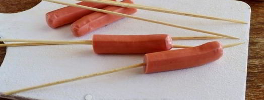 слоеный хот-дог. Шаг 7