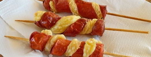 слоеный хот-дог. Шаг 15