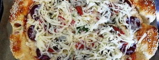 суперсырная хот-дог-пицца. Шаг 13