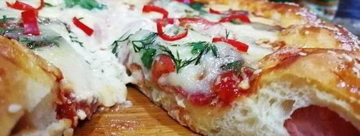 суперсырная хот-дог-пицца. Шаг 16