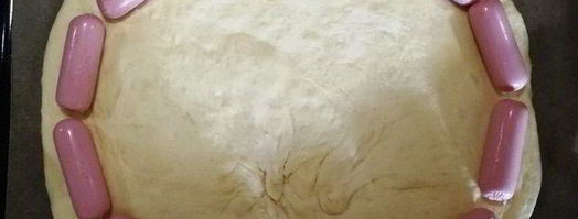 суперсырная хот-дог-пицца. Шаг 5