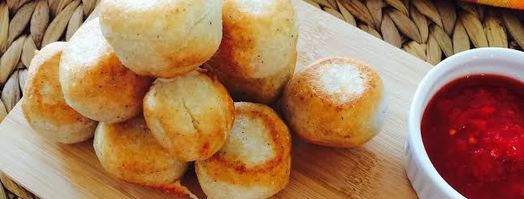 кукурузные сырные шарики. Шаг 9