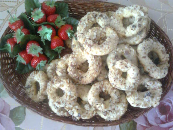 Рецепт лимонных бубликов на вареных желтках