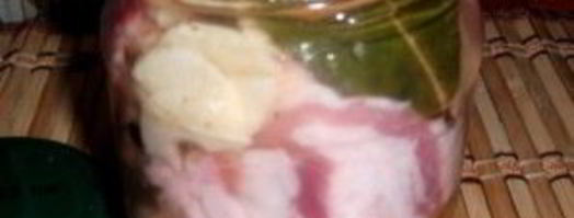 маринованное сало с чесноком. Шаг 5