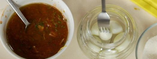 маринованные яйца. Шаг 4